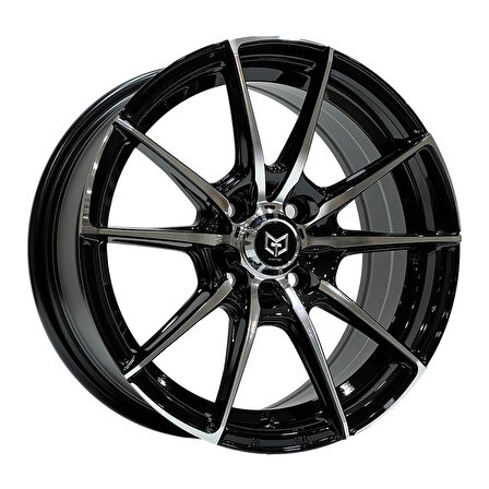 TORK-3367 6*14 4*100 ET35 73.1 BLACK MACHINED