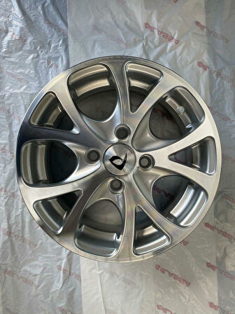 BK-141 5.5*13 4*100 ET35 73.1 SILVER MACHINED