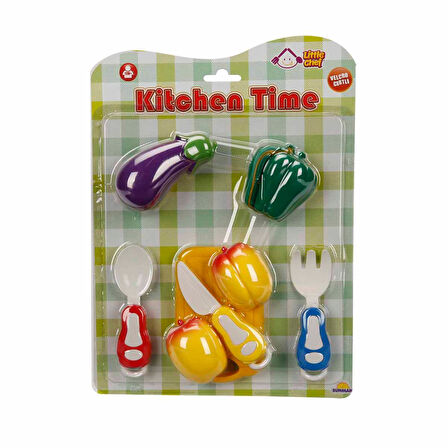 Little Chef Kesme Tahtalı Sebze ve Meyve Seti 37119 Biber