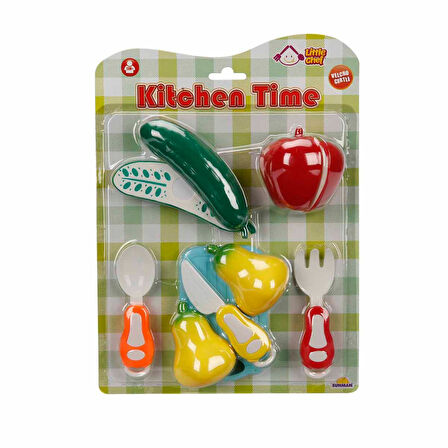 Little Chef Kesme Tahtalı Sebze ve Meyve Seti 37119 Elma