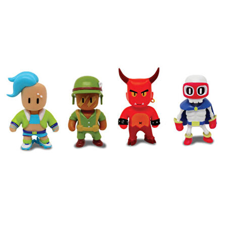 Stumble Guys 5’li Mini Figür Seti S2 TUY14000 Red Demon