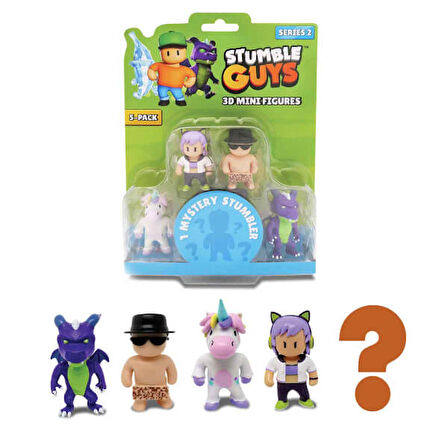 Stumble Guys 5’li Mini Figür Seti S2 TUY14000 Sprinkles