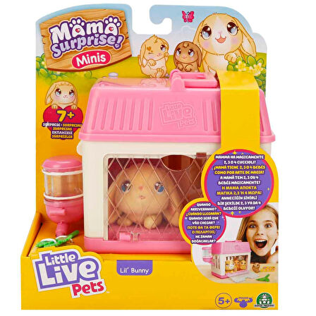 Little Live Pets Anne ve Yavruları Mini Tavşan Oyun Seti LP301000