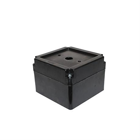 Opaş 112x112x100 Ip54 Siyah Pako Şalter Kutusu