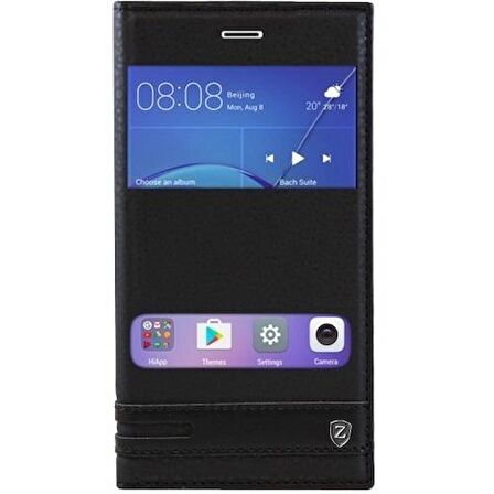 Huawei GR5 2017 / Honor 6X Kılıf Elite Kapaklı Suni Deri Kılıf