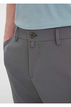 Sketch Gri Renk Formal Şort