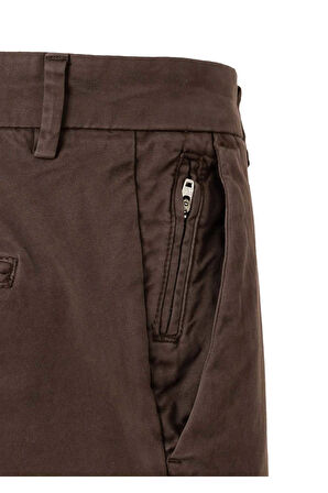 Mars Kahve Renk Pamuk Chino Pantolon