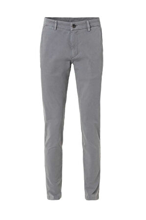 Mars Gri Renk Pamuk Chino Pantolon