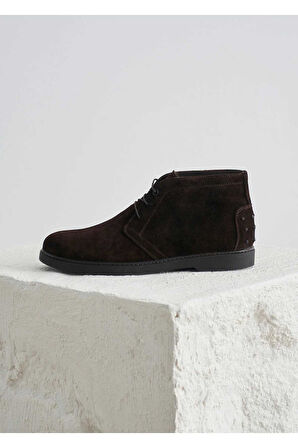 Coe Kahve Renk Süet Bot