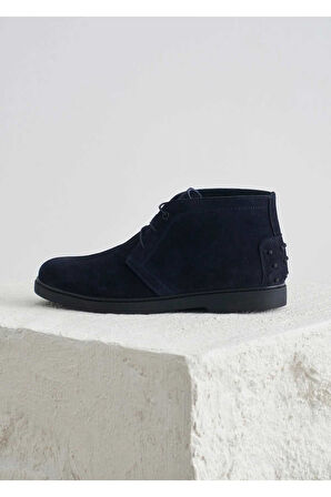 Coe Lacivert Renk Süet Bot