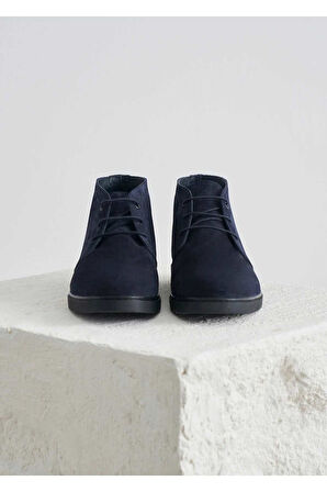 Coe Lacivert Renk Süet Bot