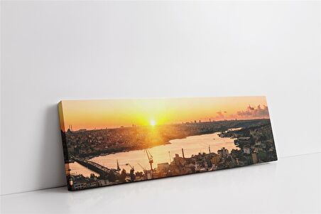 Panoramik İstanbul Kanvas Tablo
