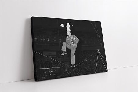 Sirkte Cambaz Kanvas Tablo