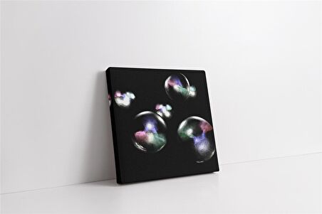 Baloncuklar Kanvas Tablo