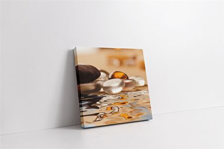 Spa Taşları Kanvas Tablo
