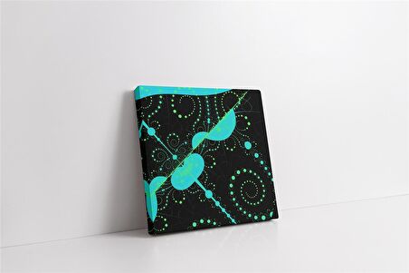 Soyut Grafik Çalışmaları Kanvas Tablo
