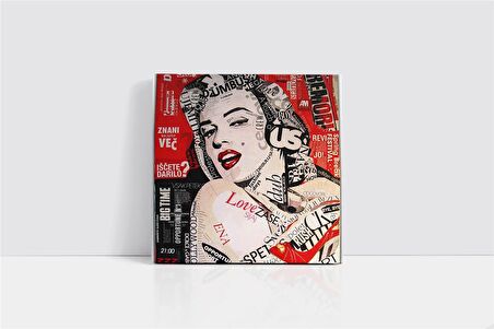 Marilyn Monroe Kanvas Tablo