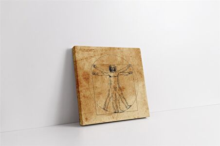Leonarda da Vinci Kanvas Tablo