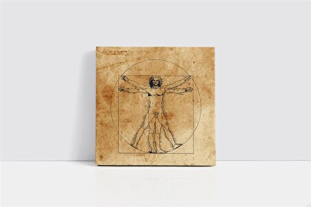 Leonarda da Vinci Kanvas Tablo