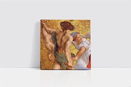 Judgment Of Solomon Kanvas Tablo