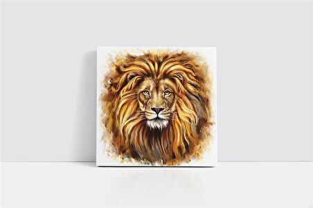 Aslan Kanvas Tablo