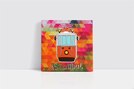 Tramvay Kanvas Tablo