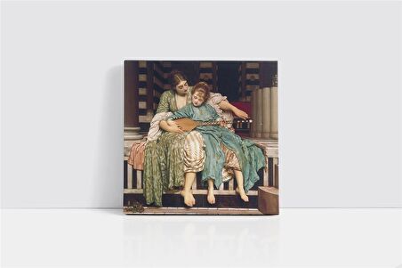 Haremde Bir Gün Kanvas Tablo