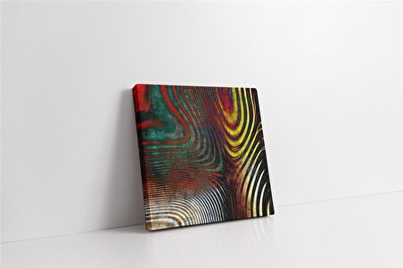 Soyut Görsel Kanvas Tablo