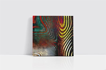 Soyut Görsel Kanvas Tablo