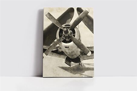 Uçak Kanvas Tablo