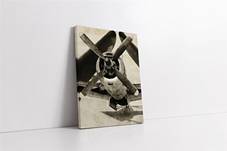 Uçak Kanvas Tablo