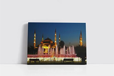 İstanbul Sultanahmed Cami Kanvas Tablo