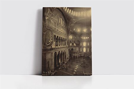 İstanbul Ayasofya Cami Kanvas Tablo