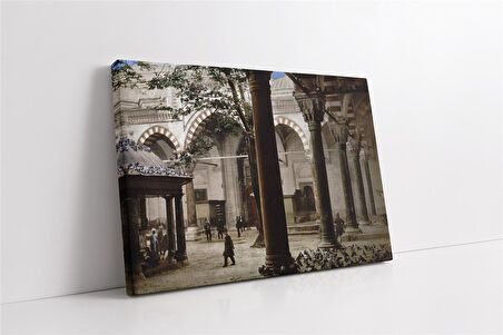 Eski İstanbul Kanvas Tablo