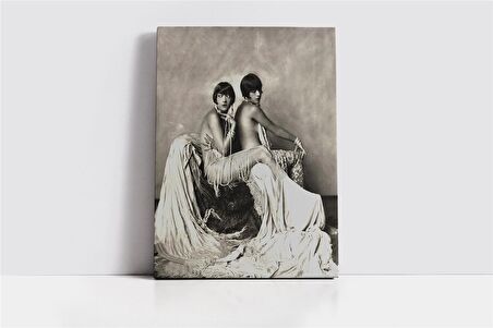 Dolly Sisters Kanvas Tablo