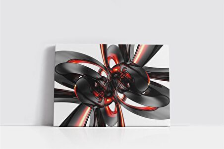 Soyut Grafik Çalışmaları Kanvas Tablo