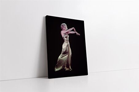 Renkli Marilyn Monroe Kanvas Tablo