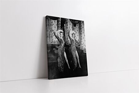 Siyah Beyaz Marilyn Monroe Kanvas Tablo