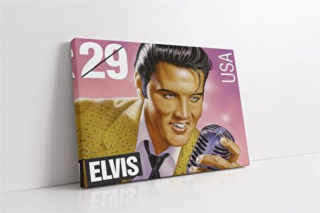 Elvis Presley Posteri Kanvas Tablo