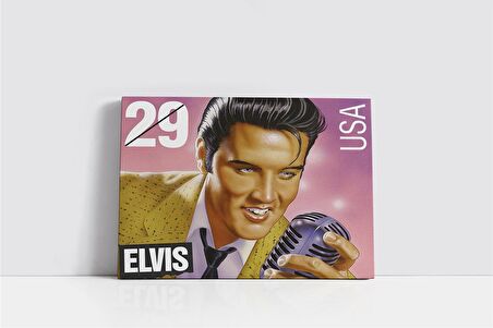 Elvis Presley Posteri Kanvas Tablo