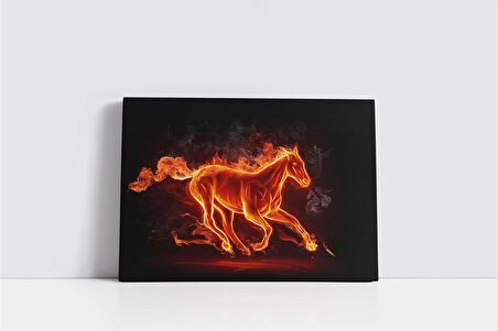 Vahşi Doğa Kaplan Kanvas Tablo