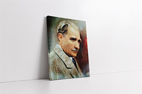 Mustafa Kemal Atatürk Kanvas Tablo