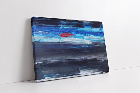 Mavi Deniz Kanvas Tablo