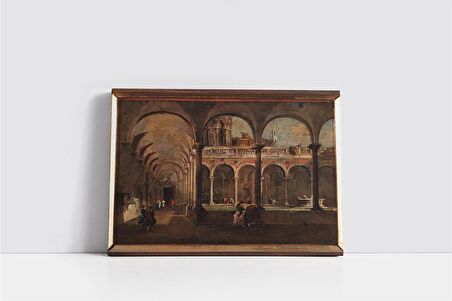 Francesco Guardi Kanvas Tablo