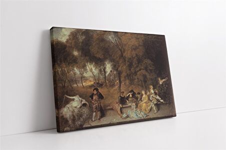 Aşk Pleasures Kanvas Tablo