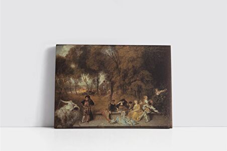 Aşk Pleasures Kanvas Tablo