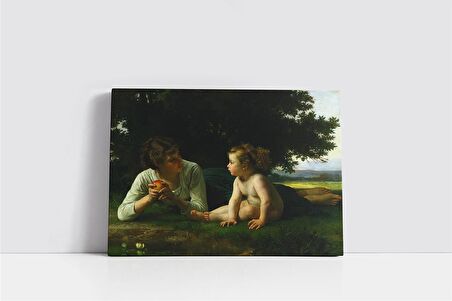 William Adolphe Bouguerea Kanvas Tablo