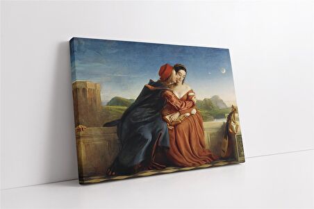 Francesca da Rimini Kanvas Tablo