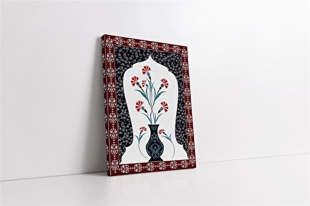 Osmanlı Çini Görselleri Kanvas Tablo