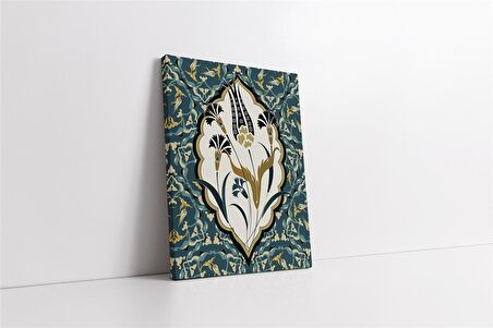 Osmanlı Çini Görselleri Kanvas Tablo